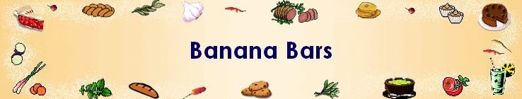Banana Bars