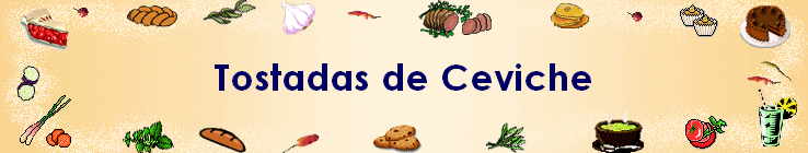Tostadas de Ceviche