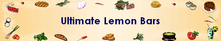 Ultimate Lemon Bars